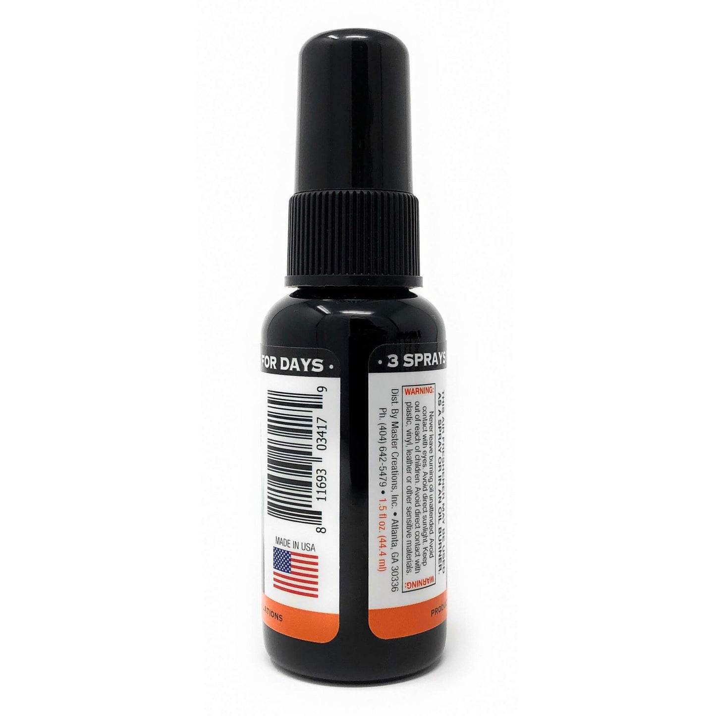 Black Rain Spray Air Freshener
