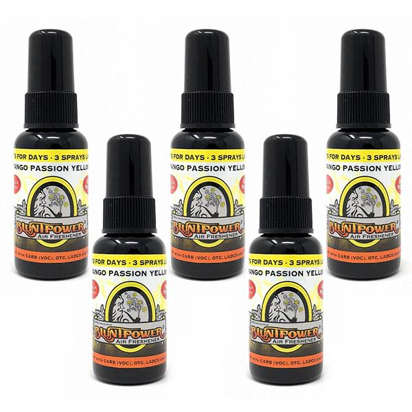 Mango Passion Yellow Air Freshener Bundle (5 Pack)