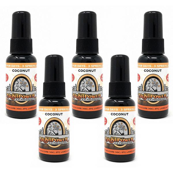 Coconut Spray Air Freshener Bundle (5 Pack)
