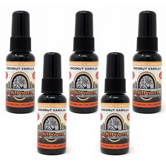 Coconut Vanilla Spray Air Freshener Bundle (5 Pack)
