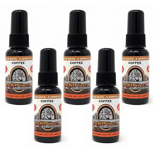 Coffee Spray Air Freshener Bundle (5 Pack)
