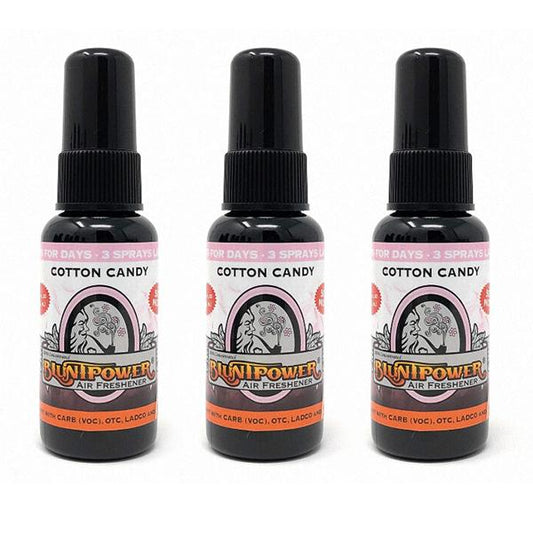 Cotton Candy Long-Lasting Spray Air Freshener Bundle (3 Pack)