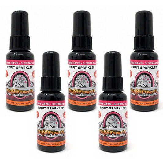 Fruit Sparkler Spray Air Freshener Bundle (5 Pack)