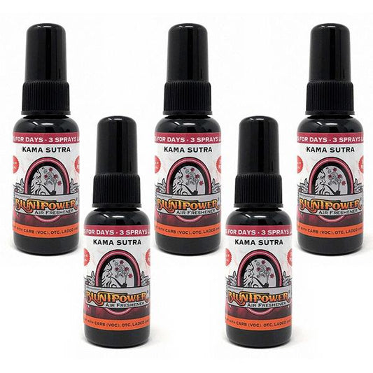 Kama Sutra Spray Air Freshener Bundle (5 Pack)