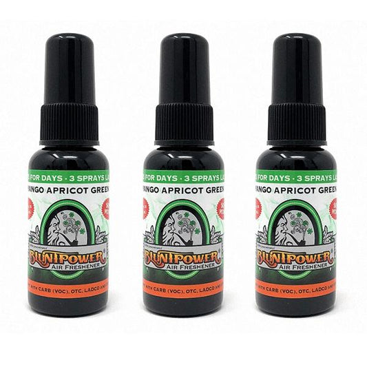 Mango Apricot Green Air Freshener Bundle (3 Pack)