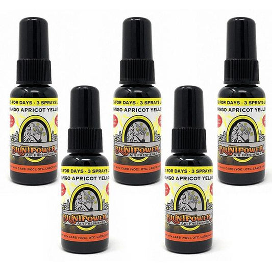 Mango Apricot Yellow Air Freshener Bundle (5 Pack)