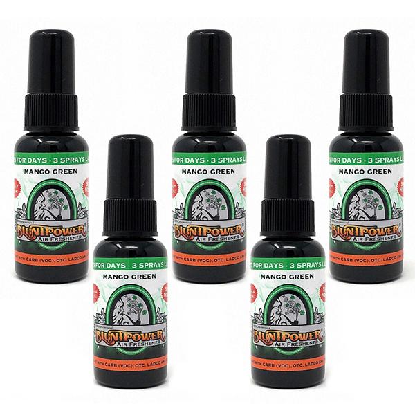 Mango Green Spray Air Freshener Bundle (5 Pack)