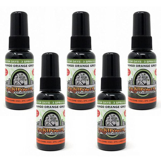 Mango Orange Green Air Freshener Bundle (5 Pack)
