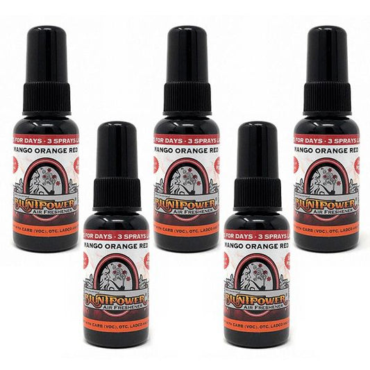 Mango Orange Red Air Freshener Bundle (5 Pack)