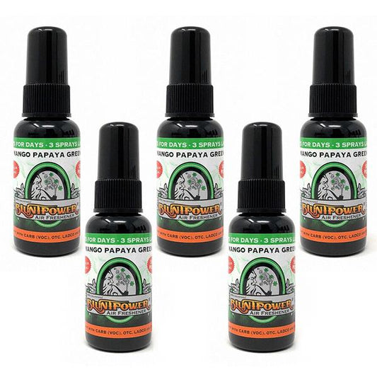 Mango Papaya Green Air Freshener Bundle (5 Pack)