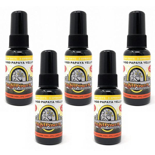 Mango Papaya Yellow Air Freshener Bundle (5 Pack)