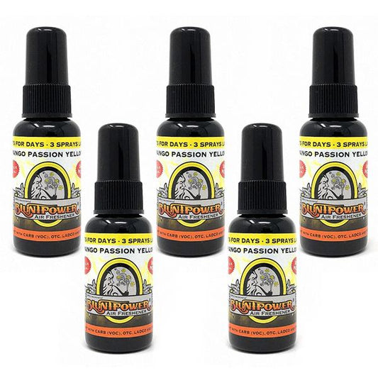 Mango Passion Yellow Air Freshener Bundle (5 Pack)