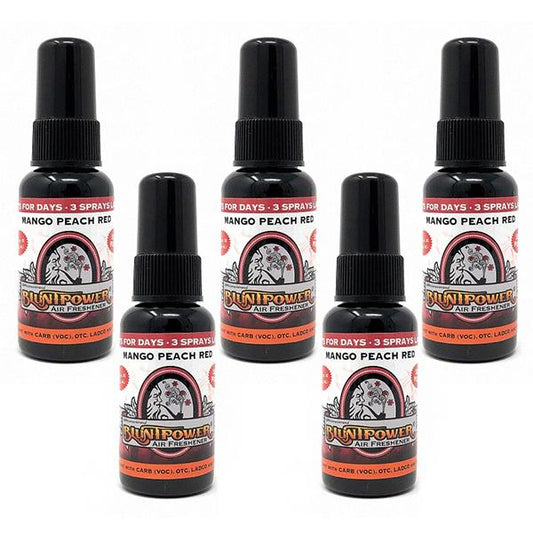 Mango Peach Red Air Freshener Bundle (5 Pack)