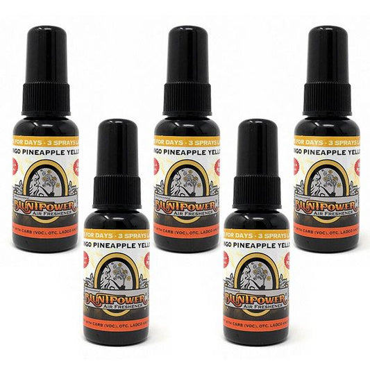 Mango Pineapple Yellow Air Freshener Bundle (5 Pack)