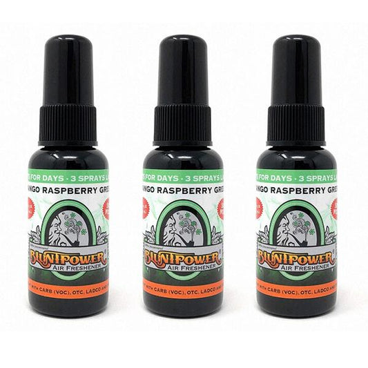 Mango Raspberry Green Air Freshener Bundle (3 Pack)