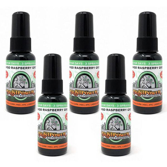 Mango Raspberry Green Air Freshener Bundle (5 Pack)