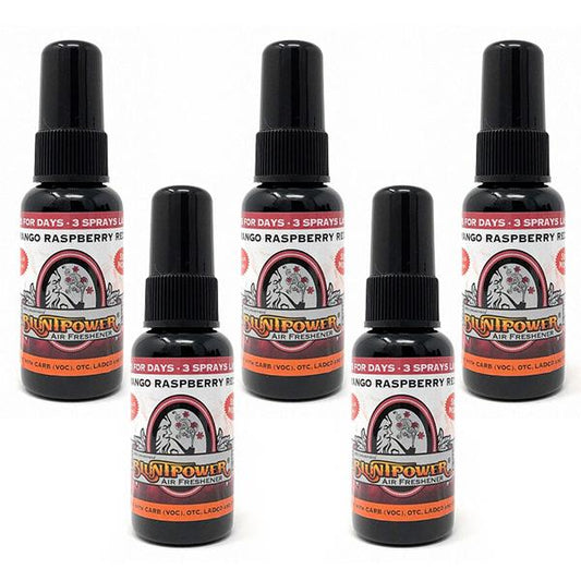 Mango Raspberry Red Air Freshener Bundle (5 Pack)