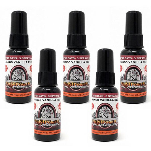 Mango Vanilla Red Air Freshener Bundle (5 Pack)
