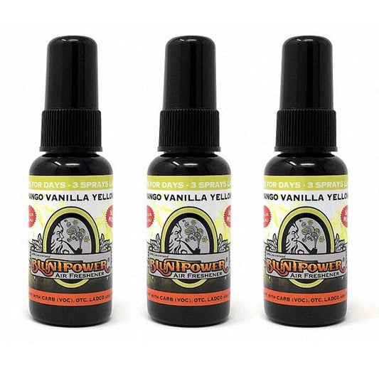 Mango Vanilla Yellow Air Freshener Bundle (3 Pack)