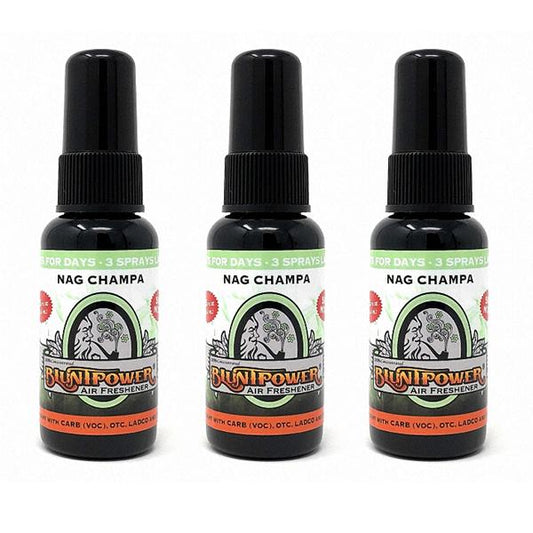 Nag Champa Spray Air Freshener Bundle (3 Pack)